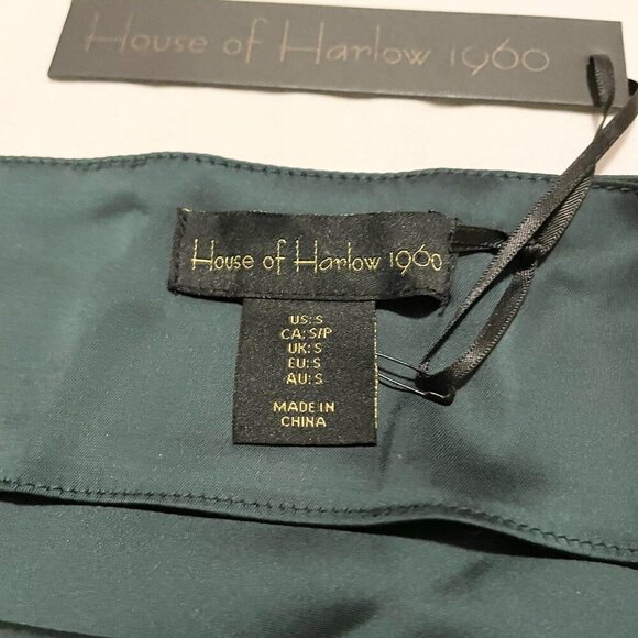 House of Harlow 1960 Top Jewel Strap Silky Tank Top Size Small - Picture 9 of 15